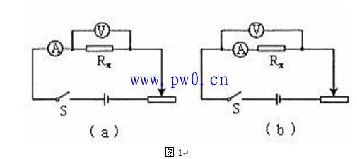 伏安法测电阻误差分析