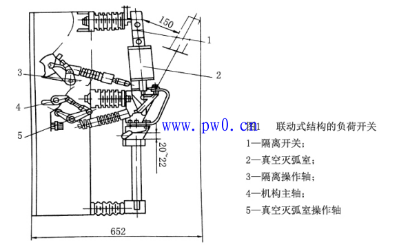 真空负荷开关结构原理图